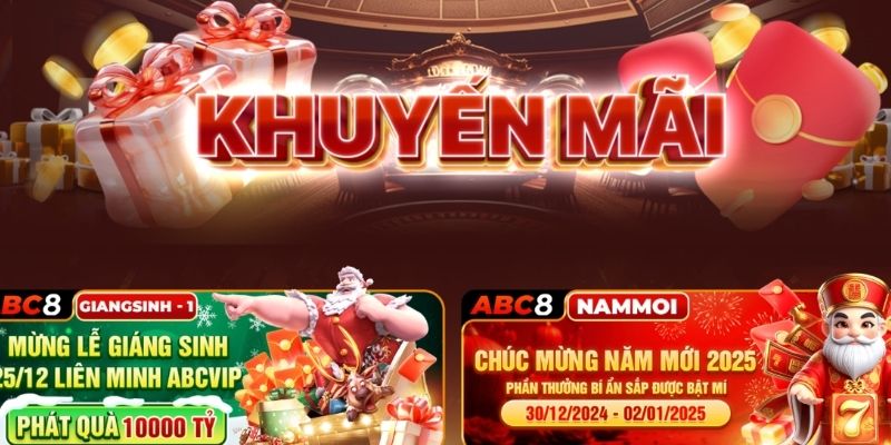 Điều kiện tham gia và nhận thưởng khuyến mãi ABC8